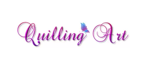 quilling art brand logo design